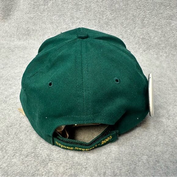 Vintage Hootie Johnson Golf Hat Adult Green Martha Burk 2003 Agusta Pendant - Picture 4 of 10